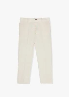 AAUGUSTO STRAIGHT-LEG COTTON TROUSERS