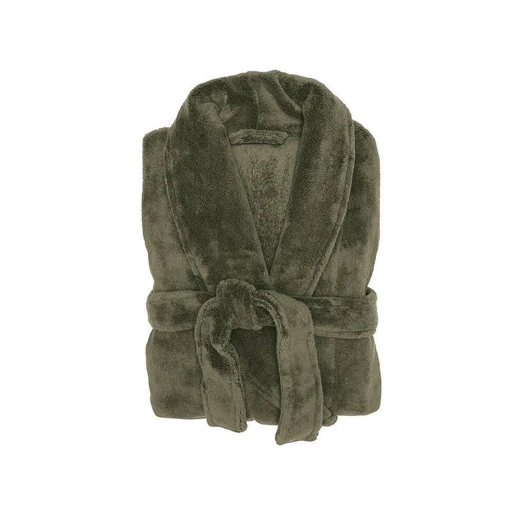 Bambury | Microplush Bathrobe - Olive