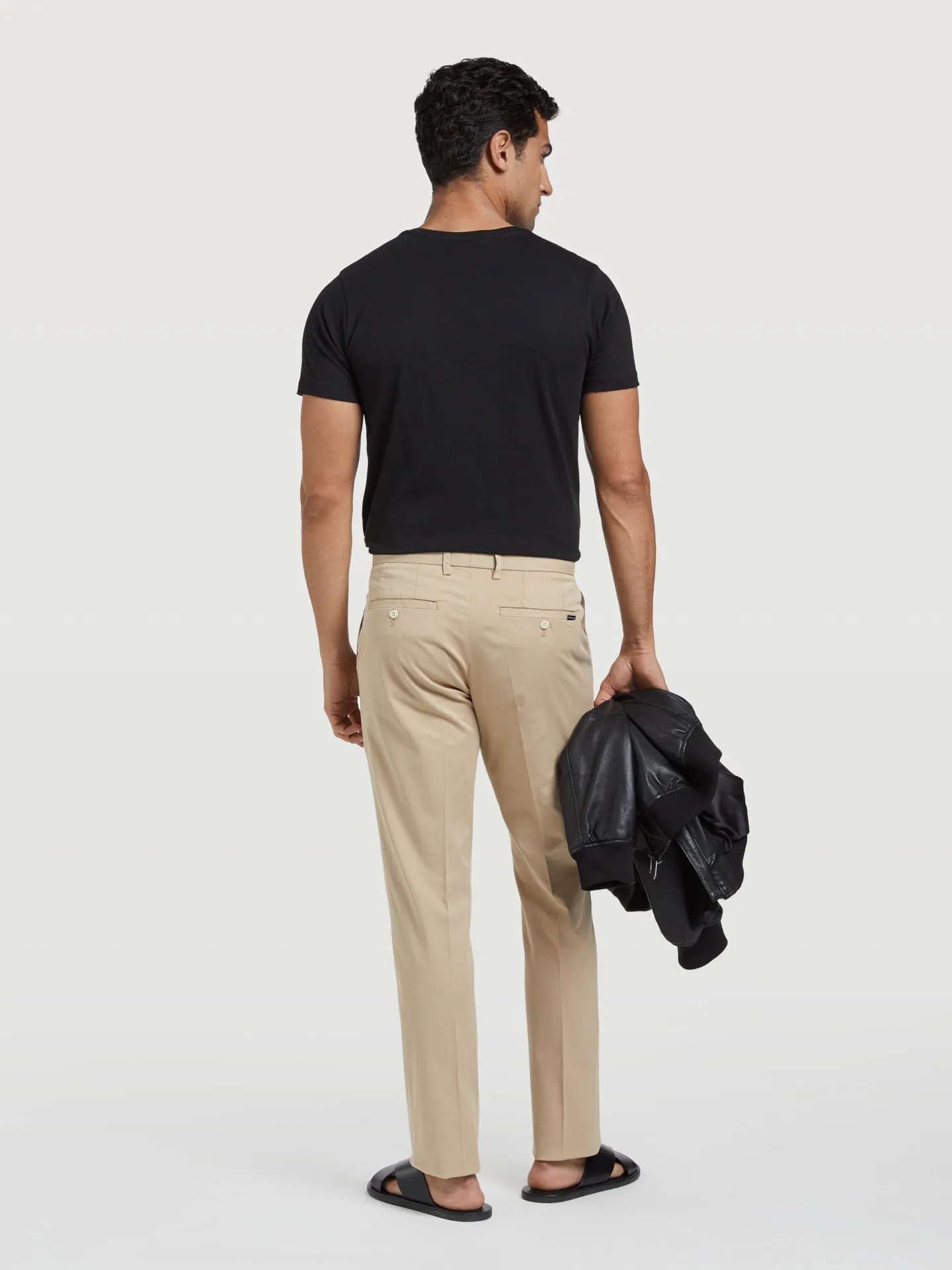 Basic Comfort Cotton slim fit Chino Trouser