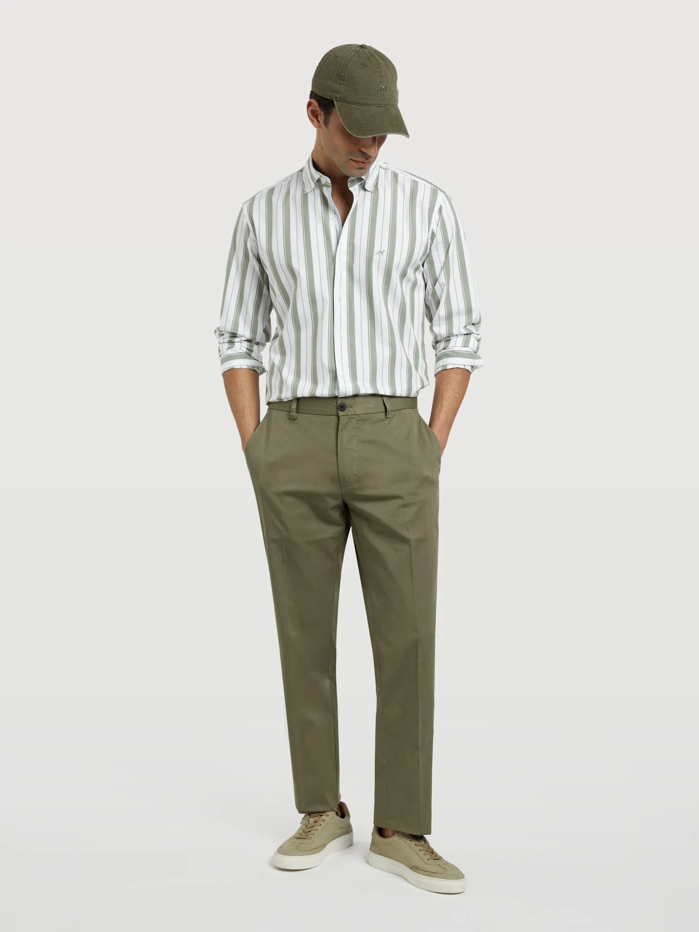 Basic Respekt Cotton regular fit Chino Trouser