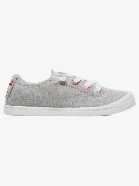 Bayshore Slip-On Grey Heather Shoes (Kids)