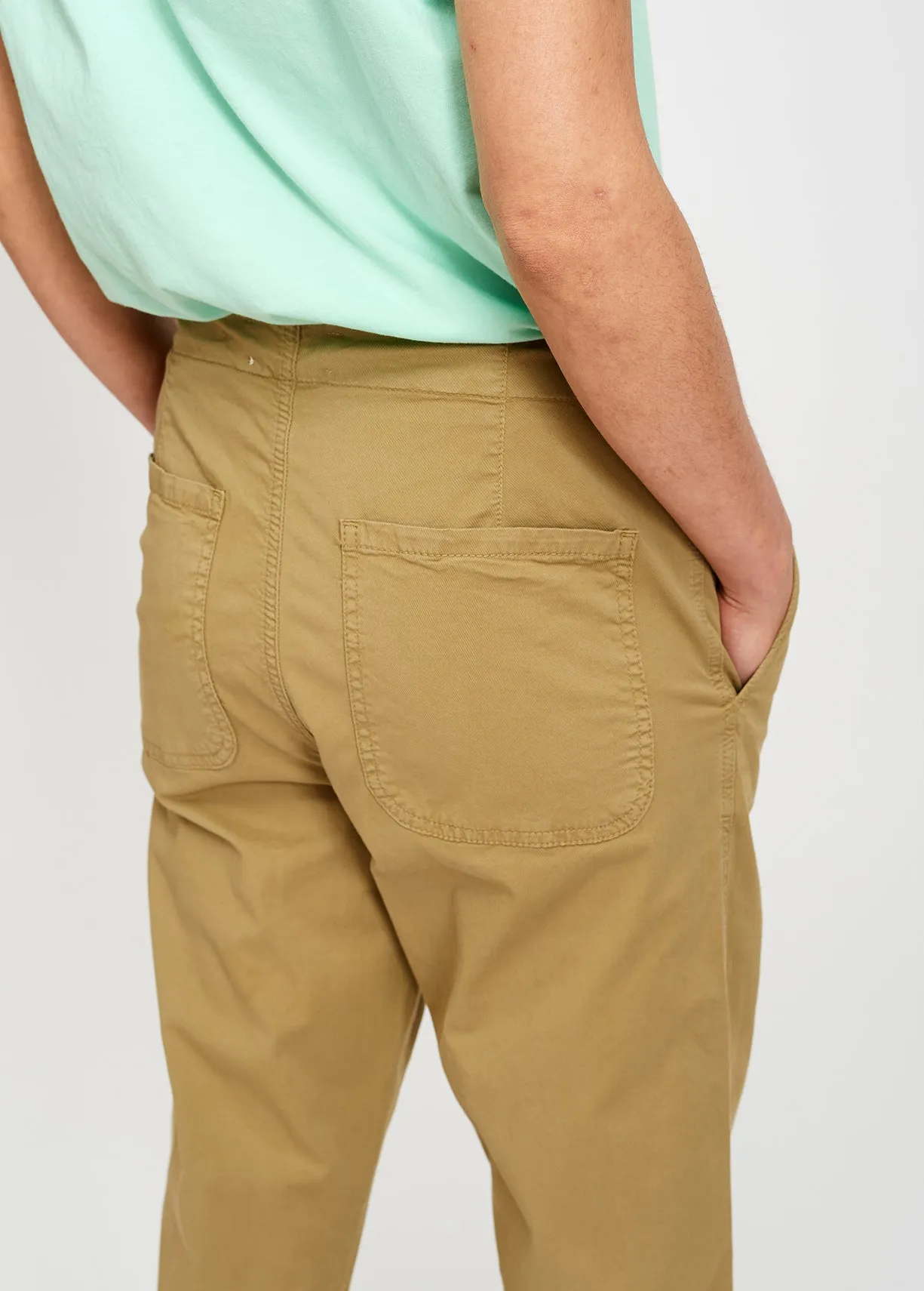 Beige chino trousers