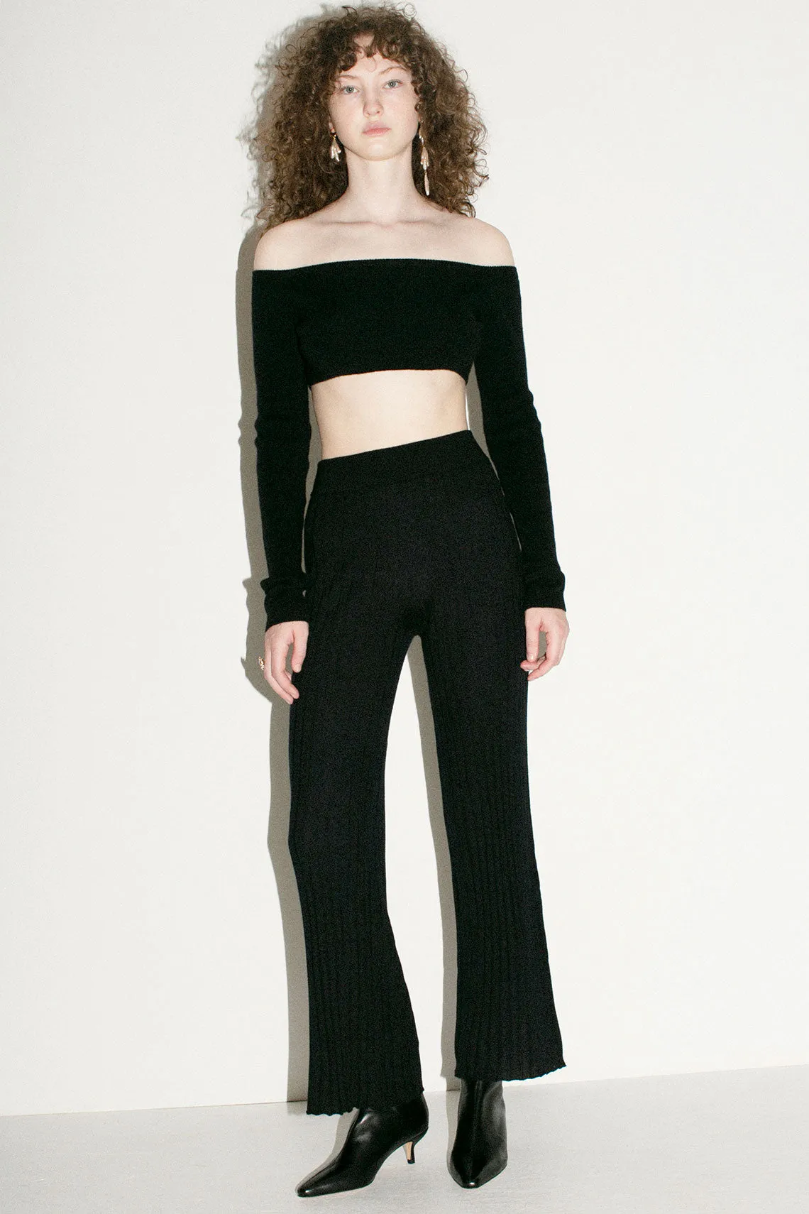 Black Cashmere Karen Trouser