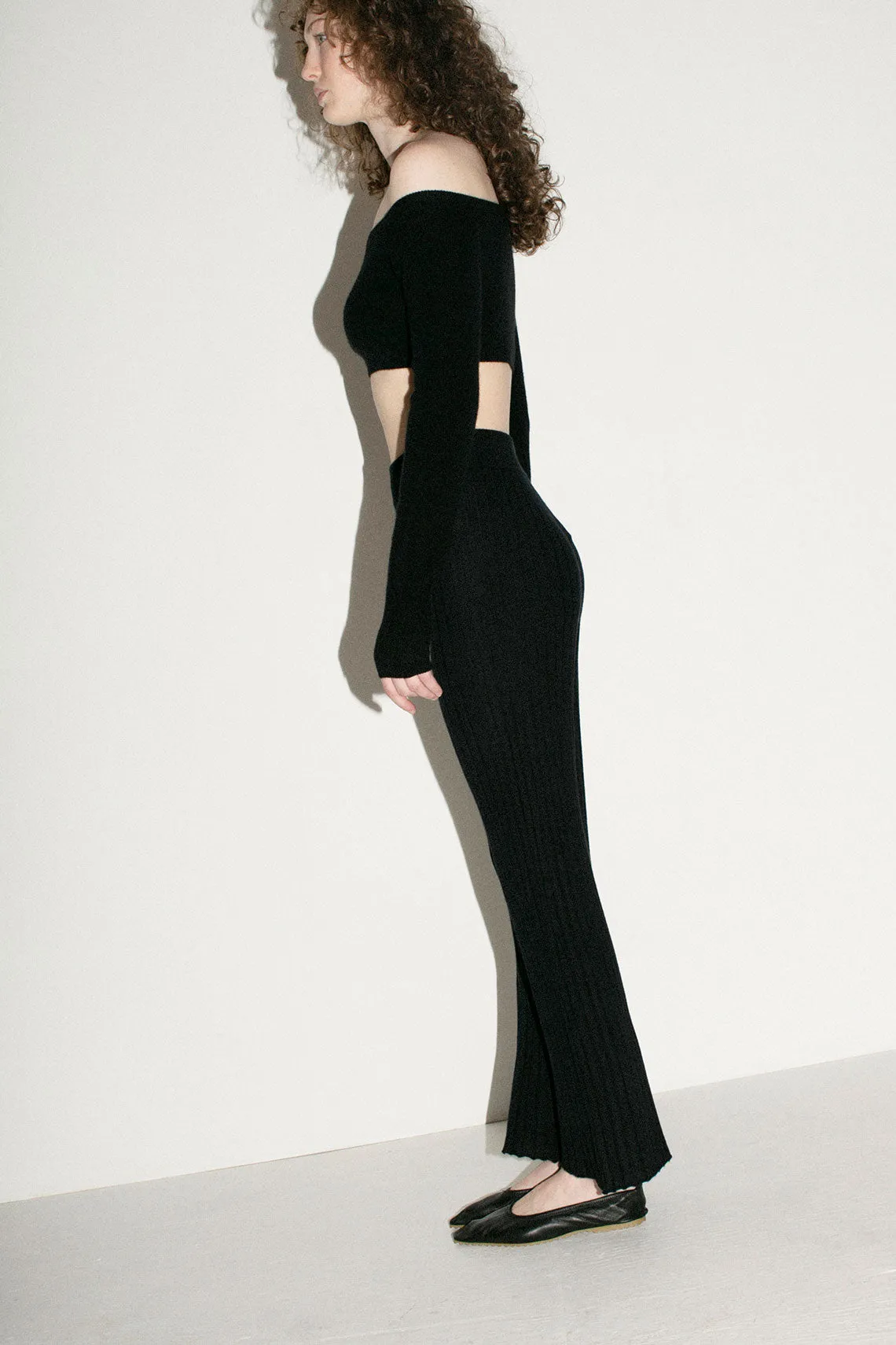 Black Cashmere Karen Trouser