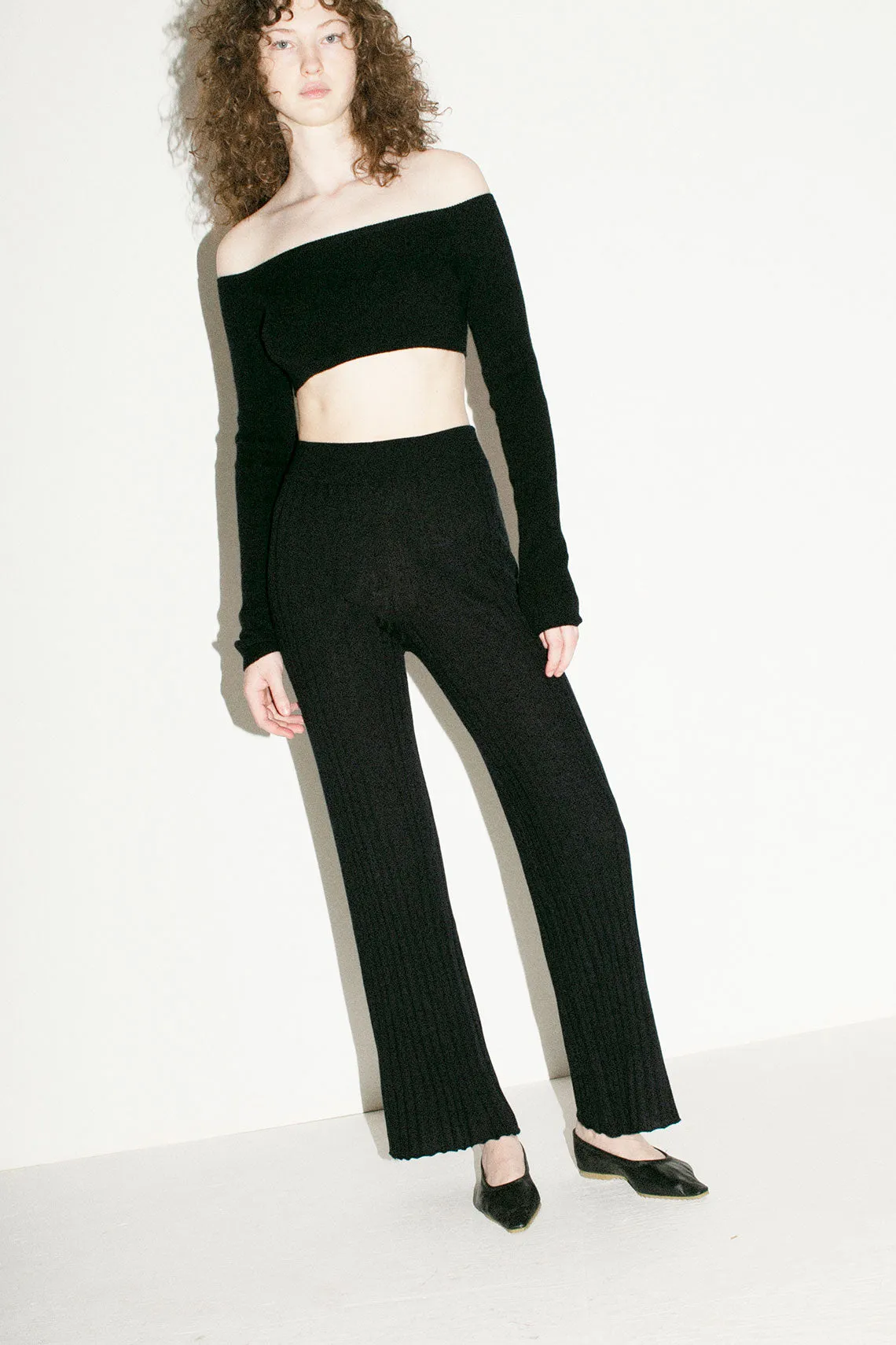 Black Cashmere Karen Trouser