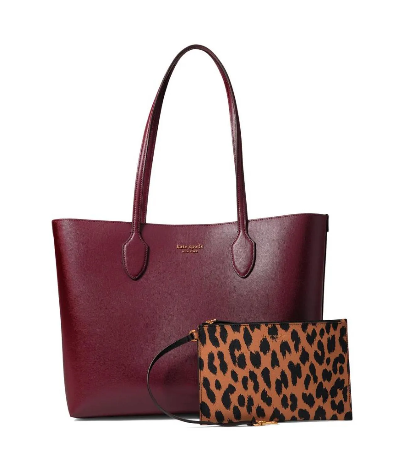 Bleecker Modern Leopard Interior Pop Printed Large Tote