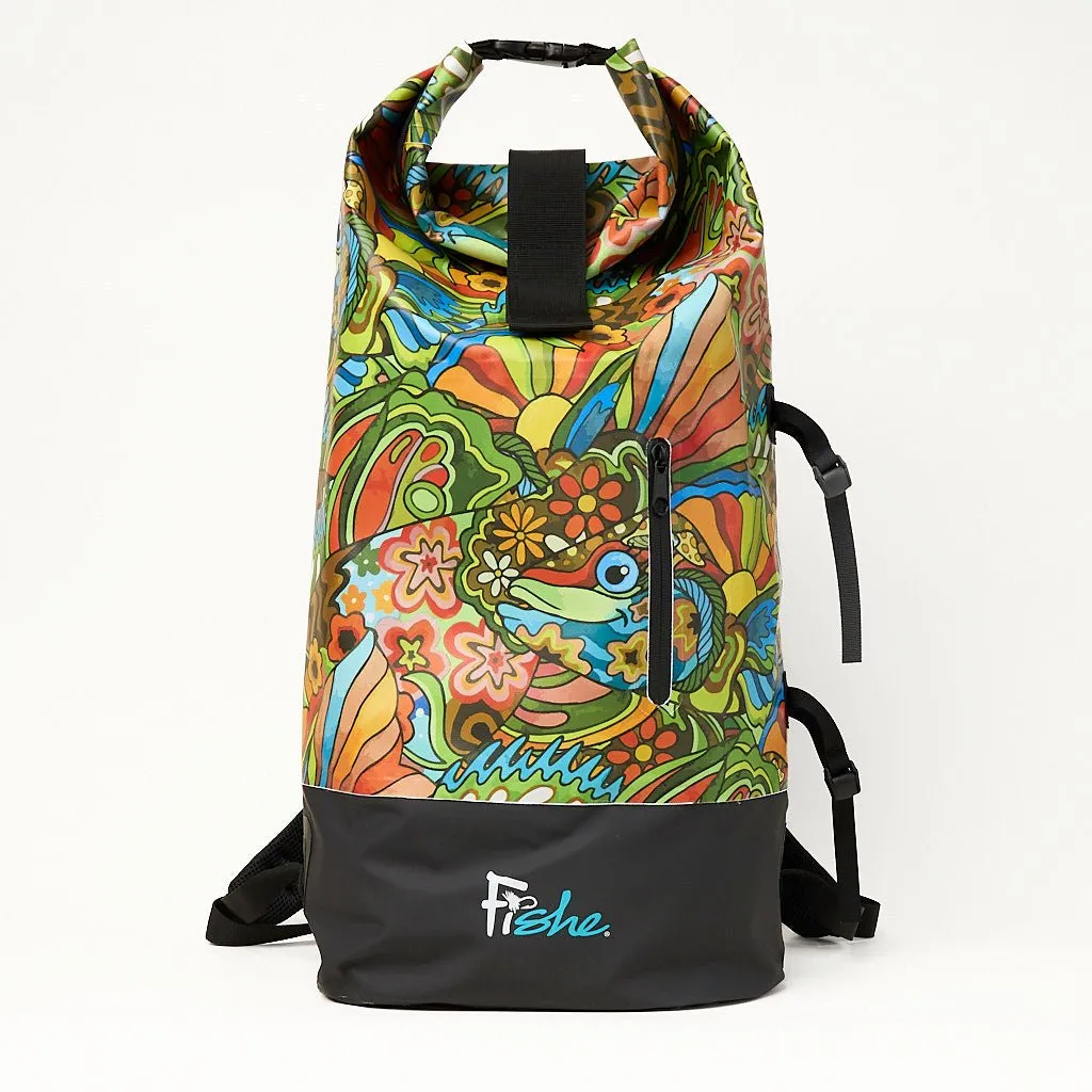 Boho Bass Backpack Dry Bag