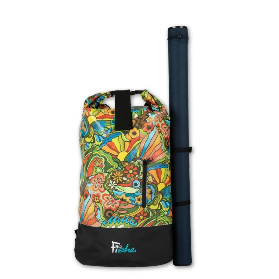 Boho Bass Backpack Dry Bag