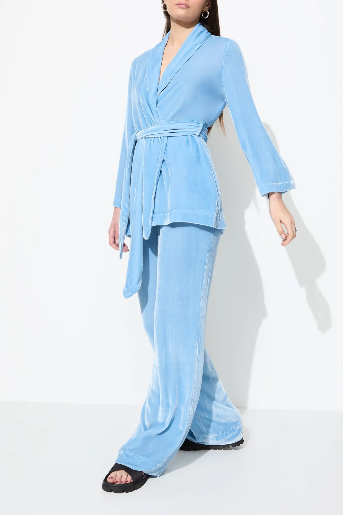 BON VIVANT ROBE {DUSK BLUE}