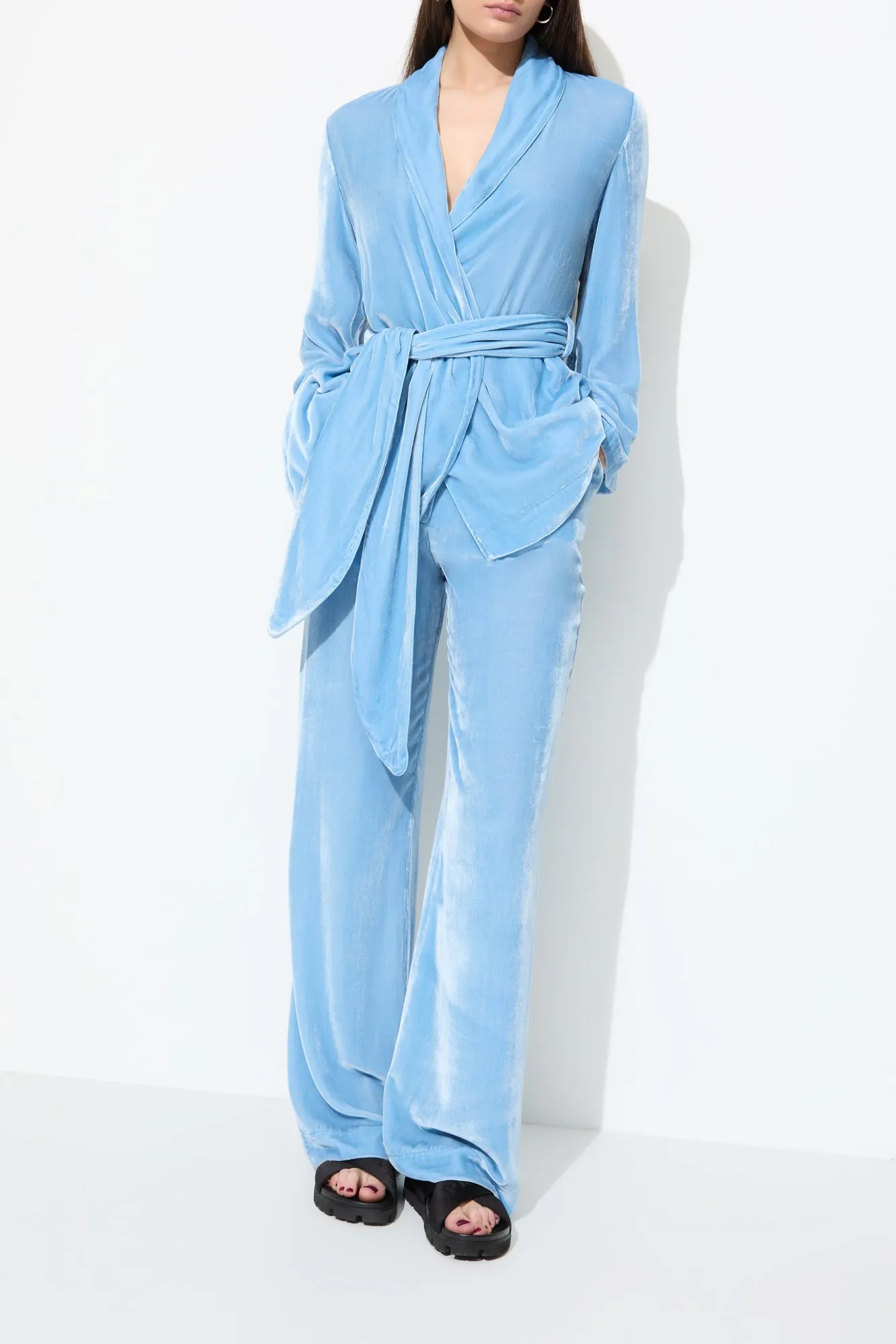 BON VIVANT ROBE {DUSK BLUE}