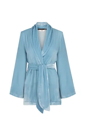 BON VIVANT ROBE {DUSK BLUE}