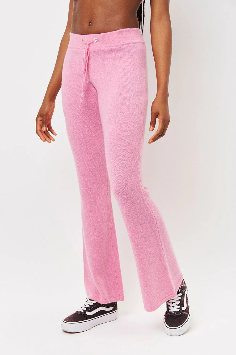 Breakwater Cashmere Pant - Rose