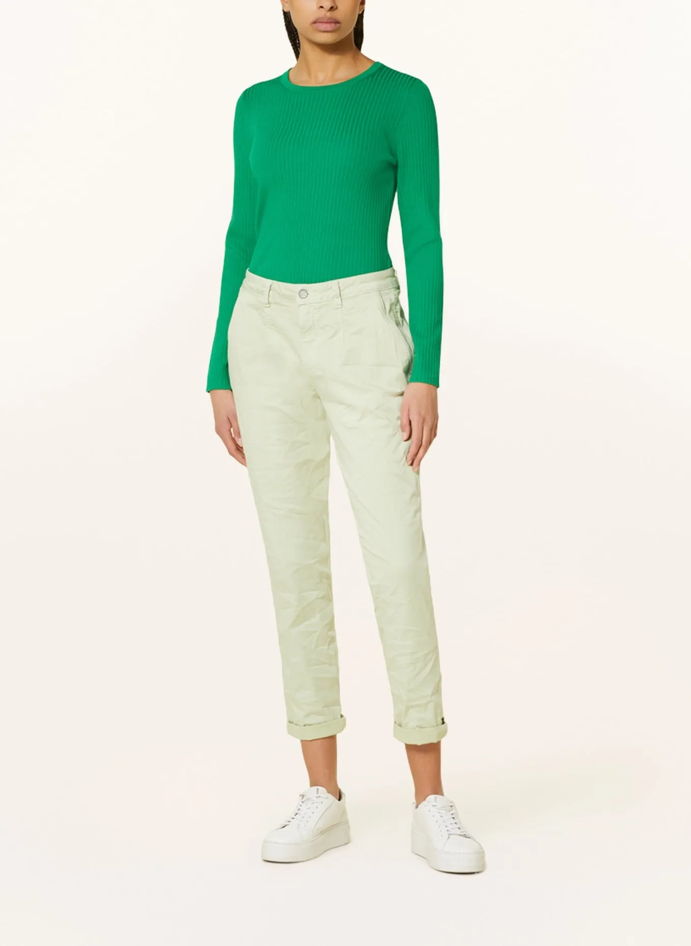 Buena Vista GINA chino trousers, light green