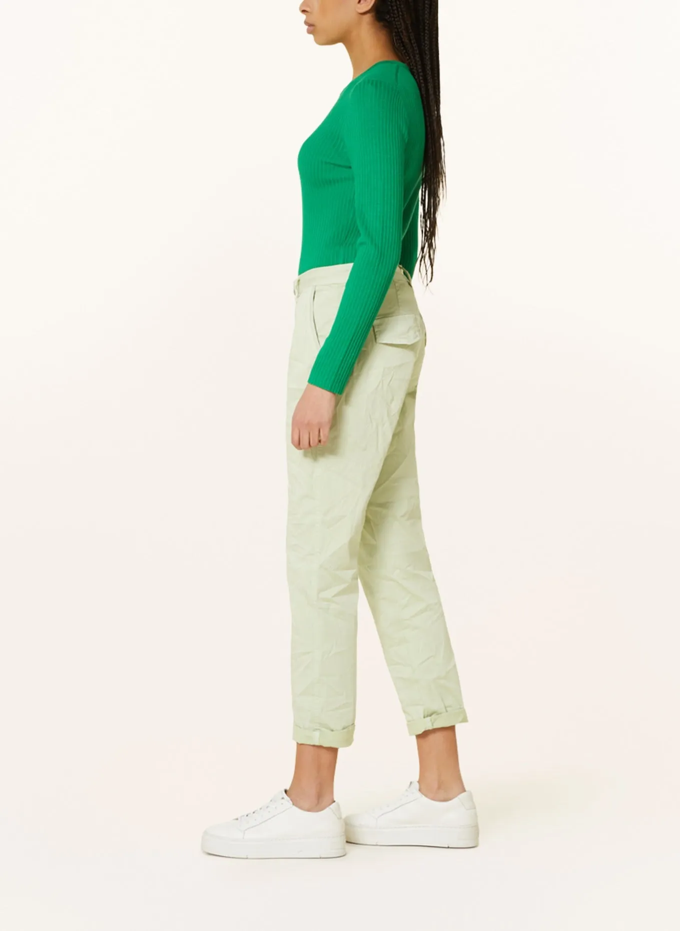 Buena Vista GINA chino trousers, light green