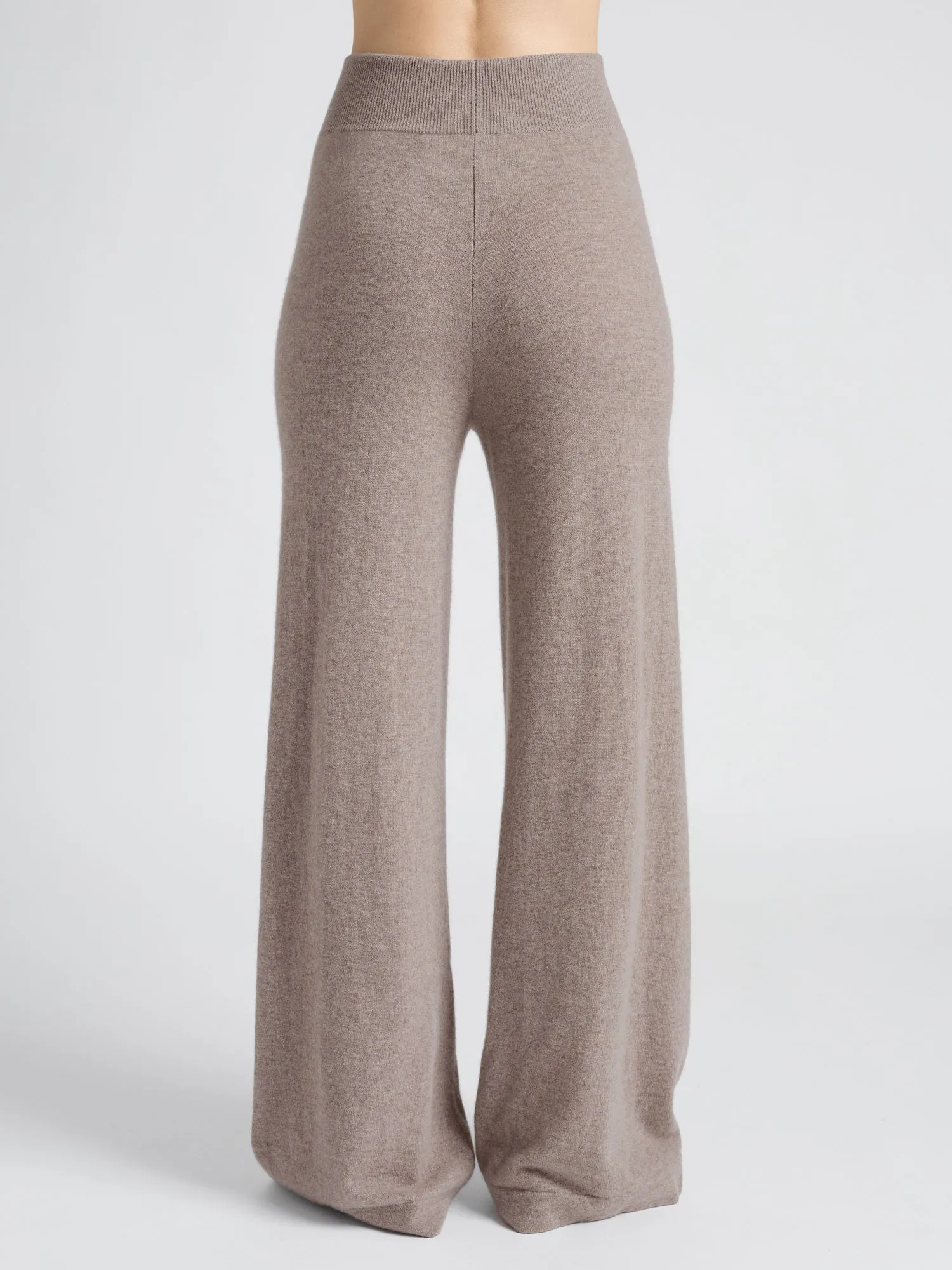 Cashmere pants "Dagny" - toast