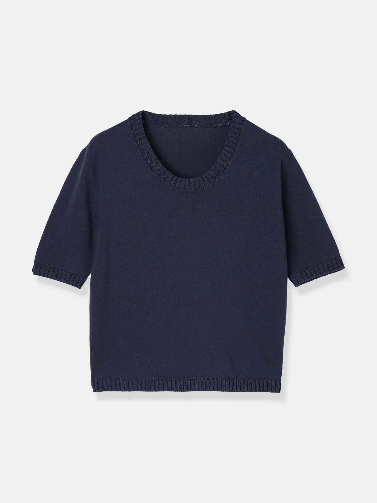 Crew neck Knit pullover