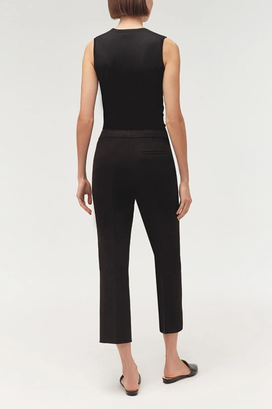 CROPPED PANT WITH A-LINE HEM