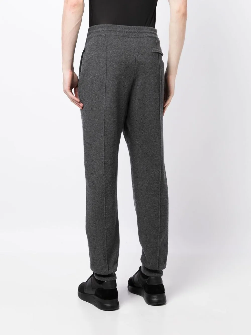 Drawstring Cashmere Blend Track Pants