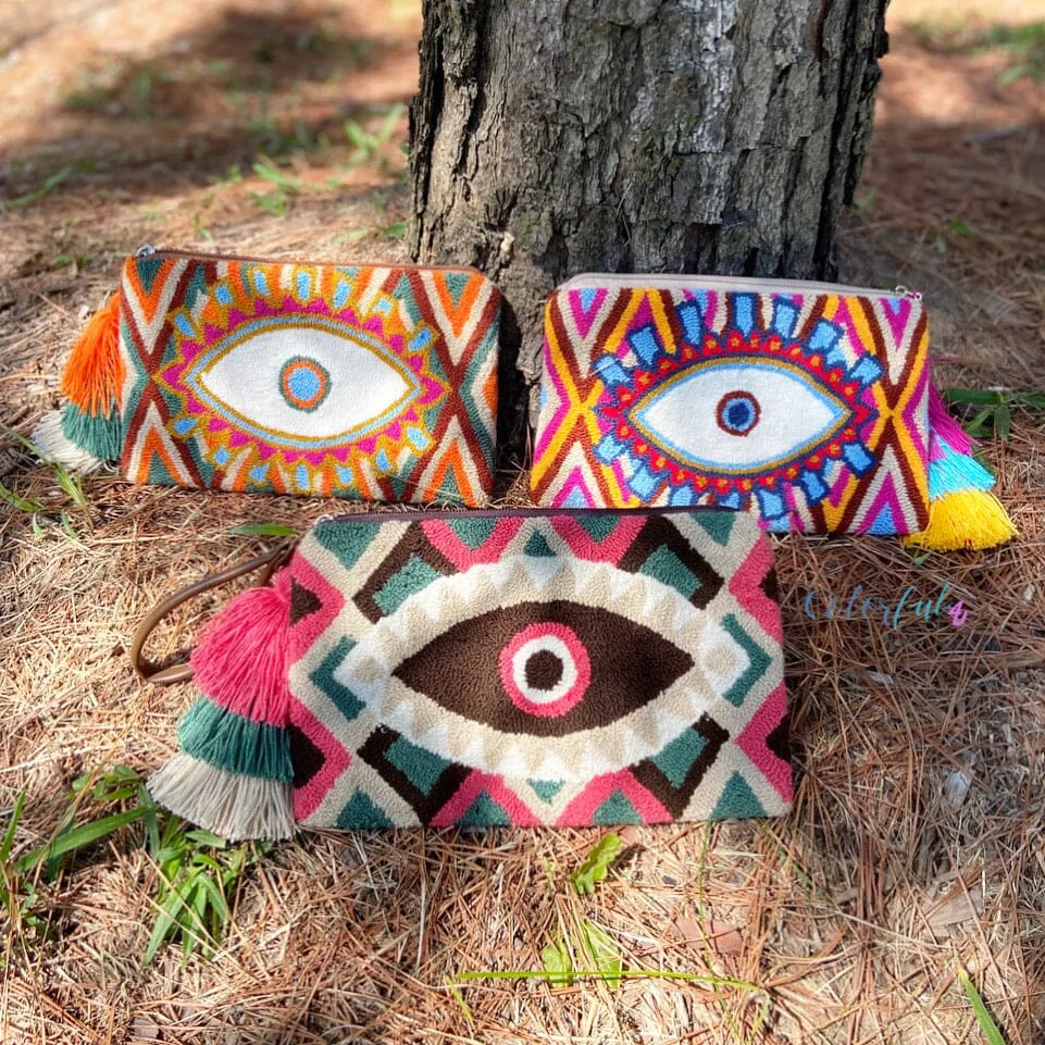 Evil Eye Clutch Bags