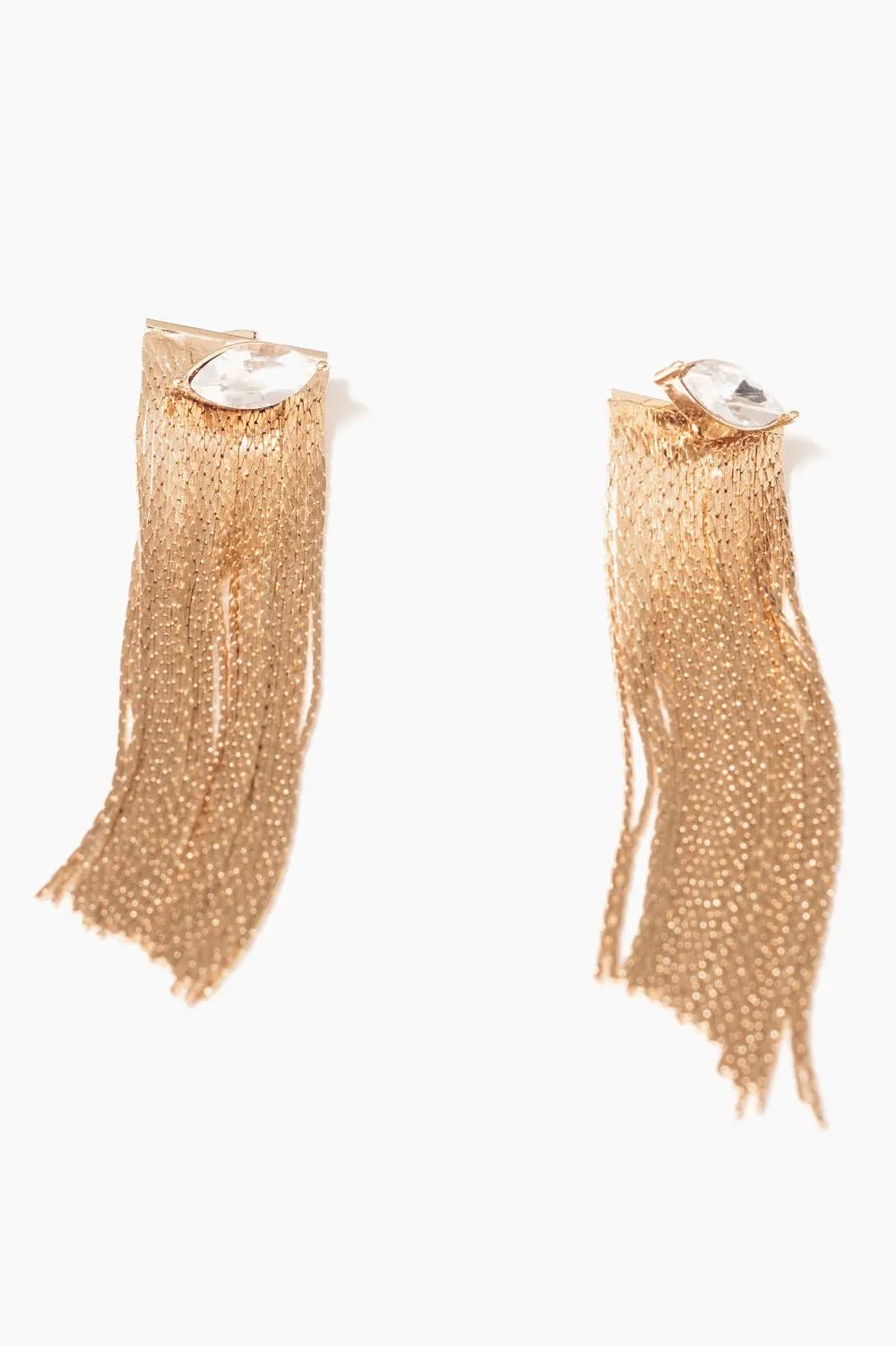 Gold Fringe Earrings