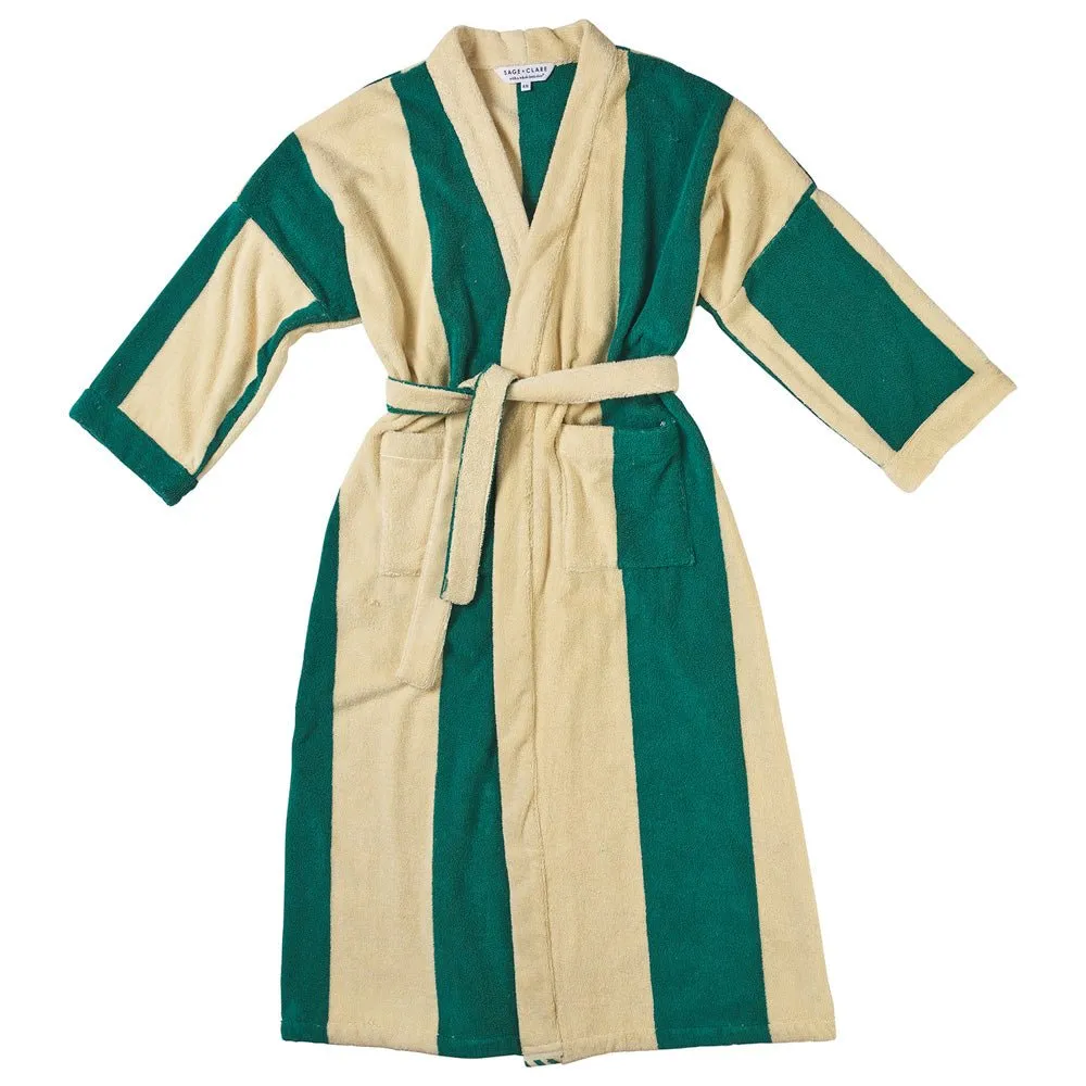 Halifax Toweling Robe - Teal