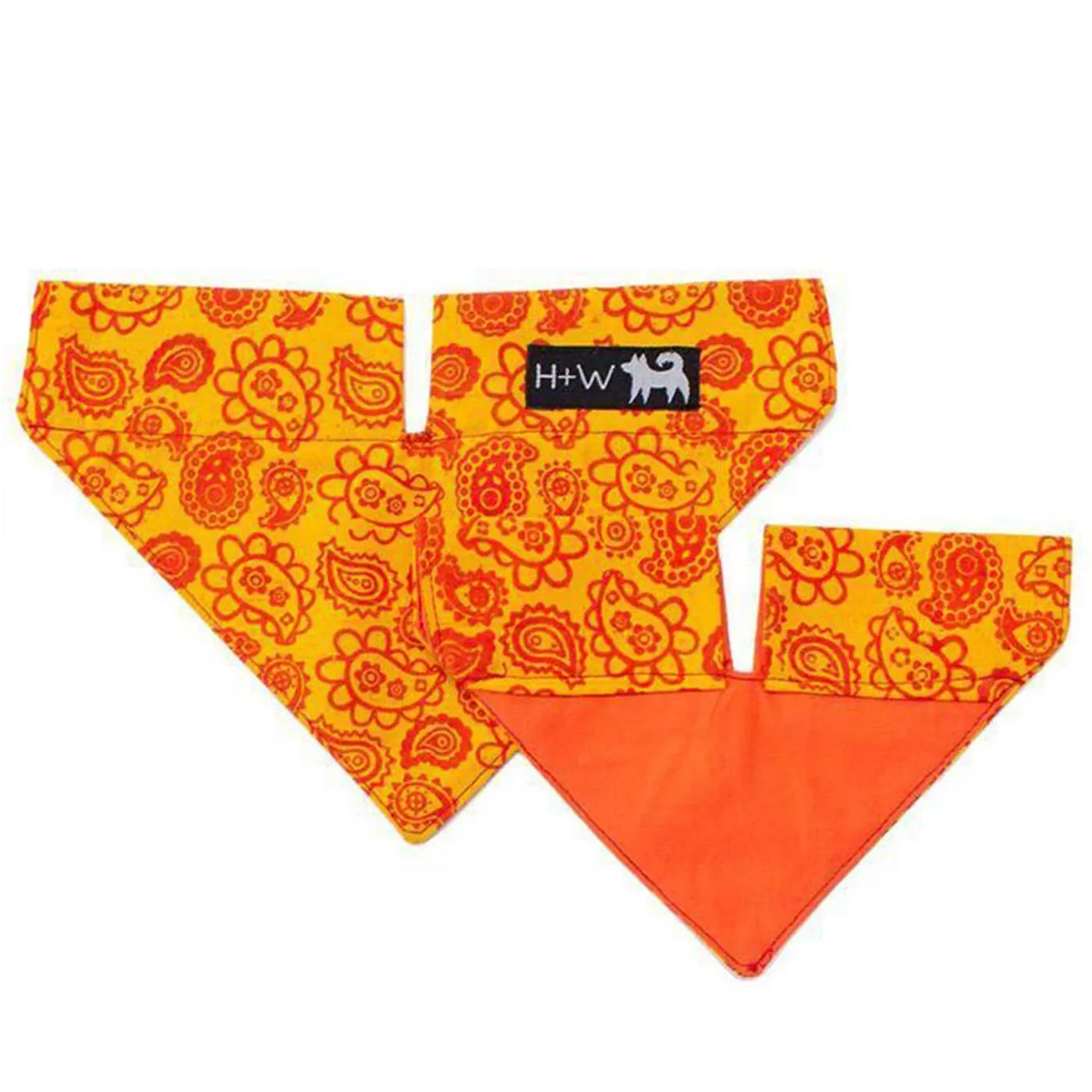 Hiro   Wolf Patterned Bandana