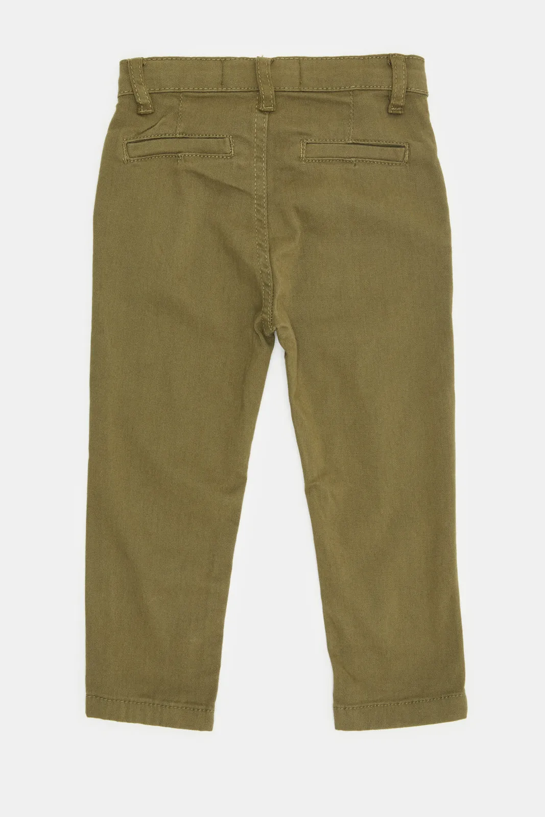 Infant Boys Green Chino Trouser