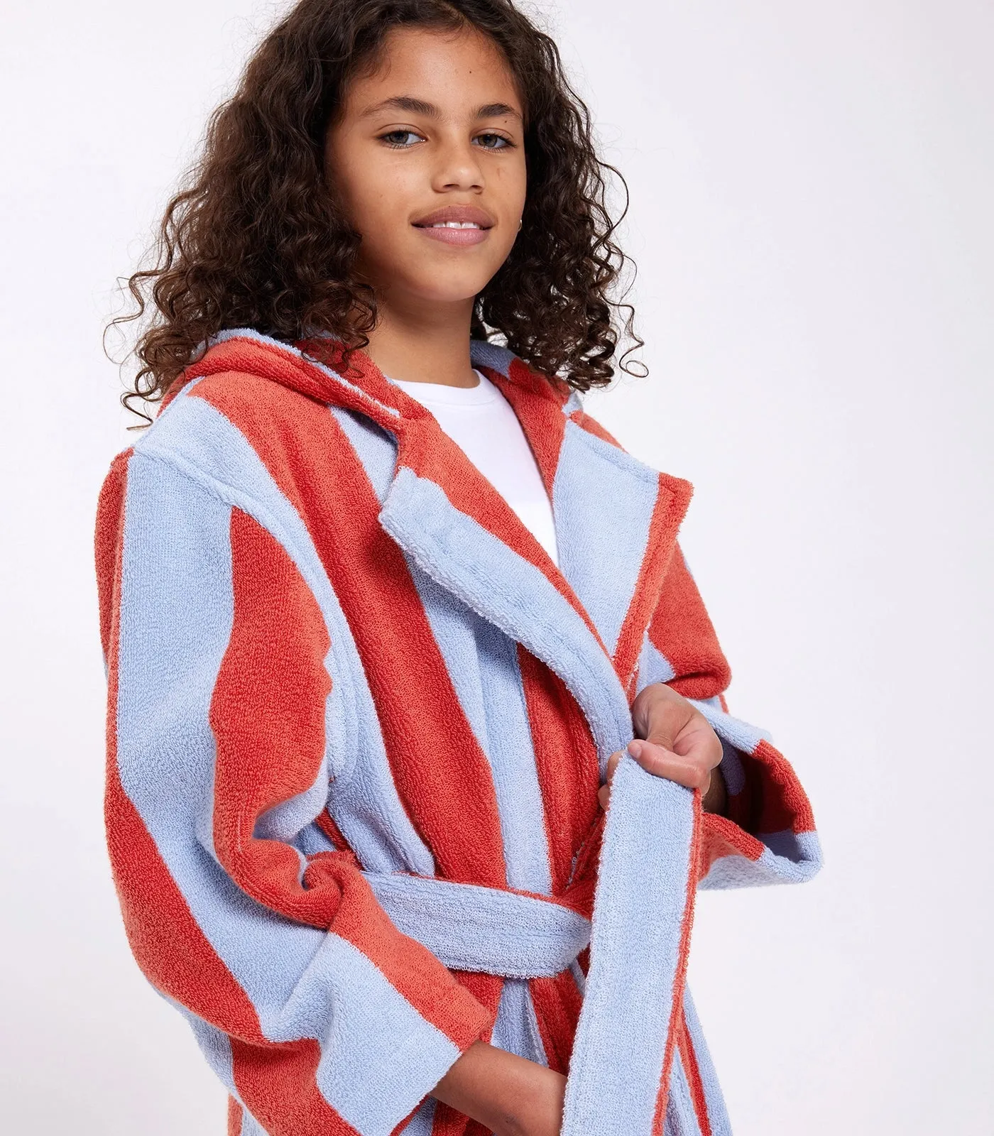 Kids Robe - Picnic Stripes