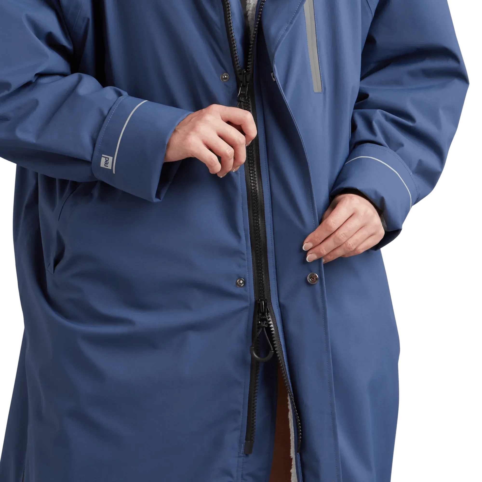 Long Sleeve Waterproof Dry Changing Robe Alter Evo - Admiral Blue