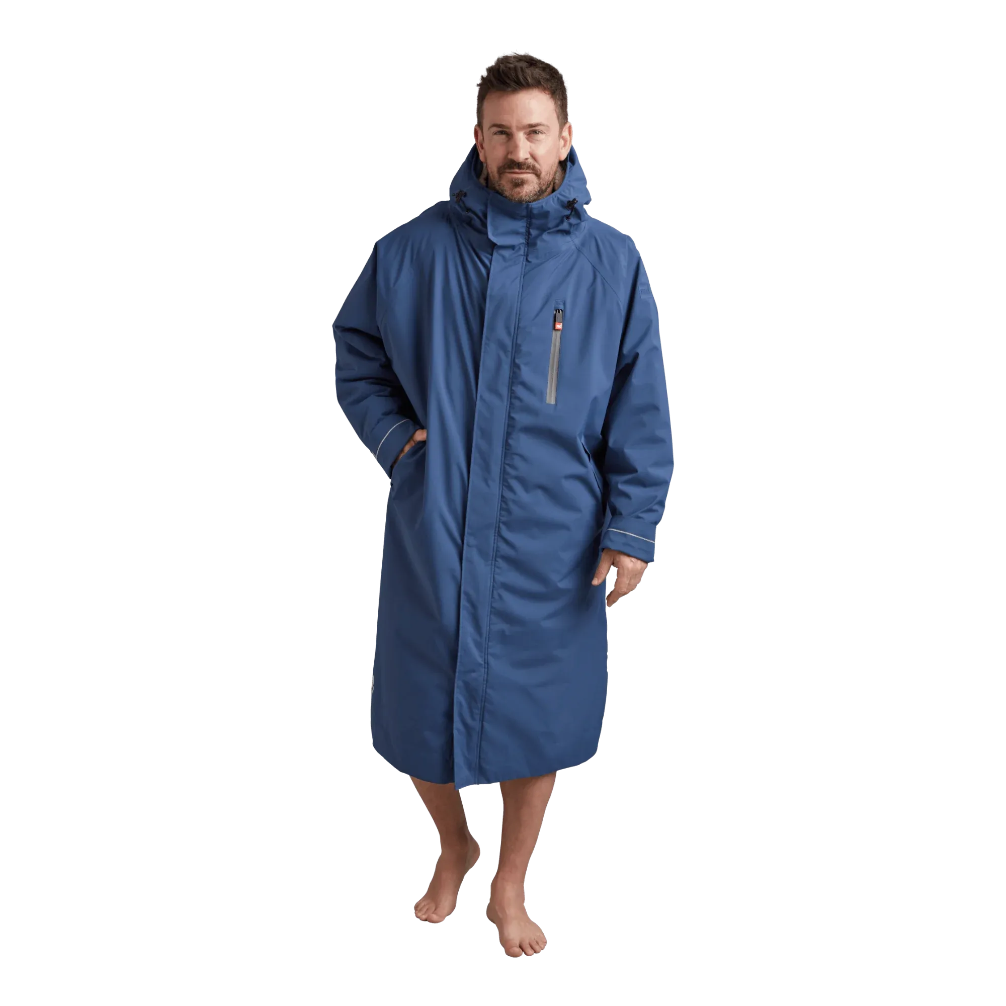 Long Sleeve Waterproof Dry Changing Robe Alter Evo - Admiral Blue