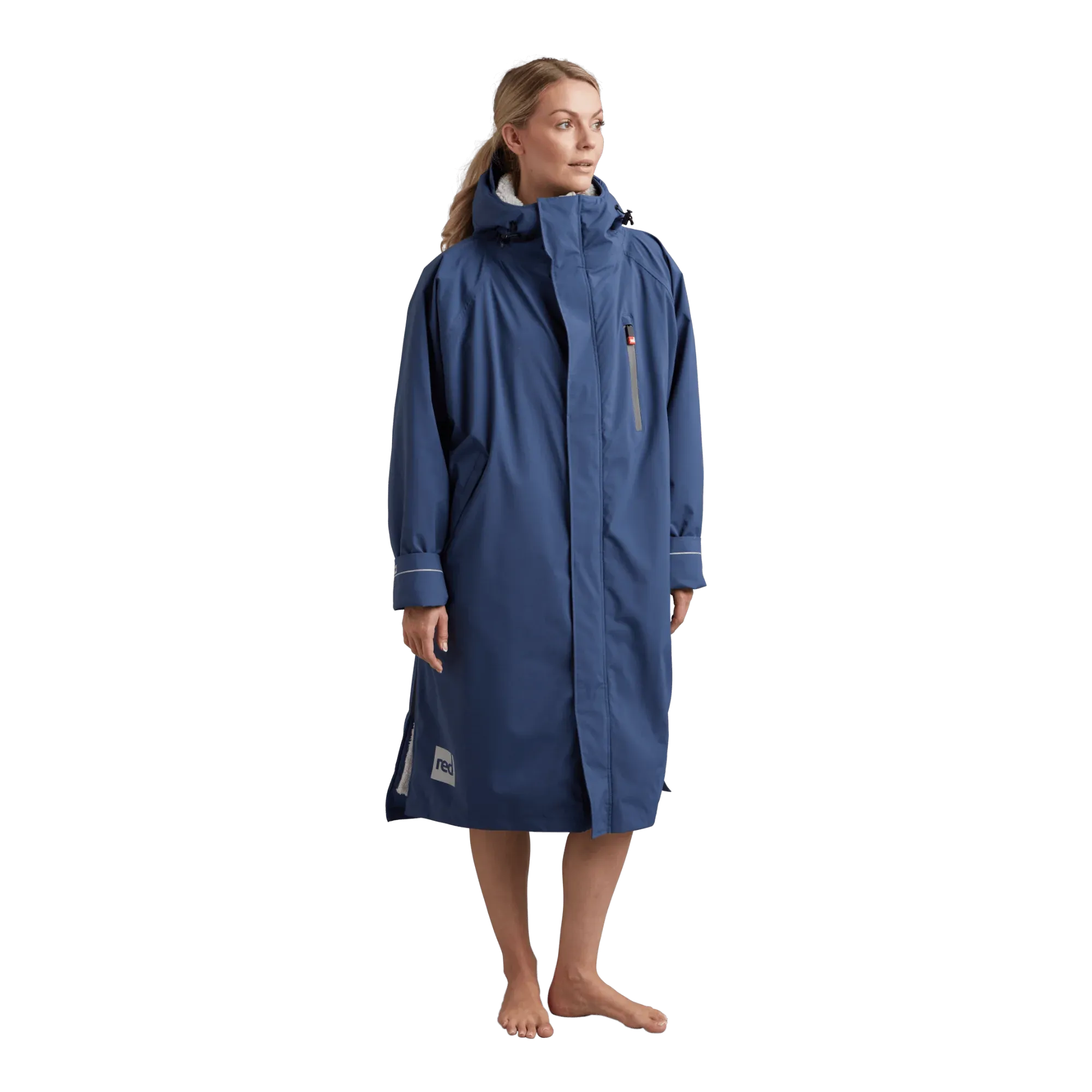 Long Sleeve Waterproof Dry Changing Robe Alter Evo - Admiral Blue