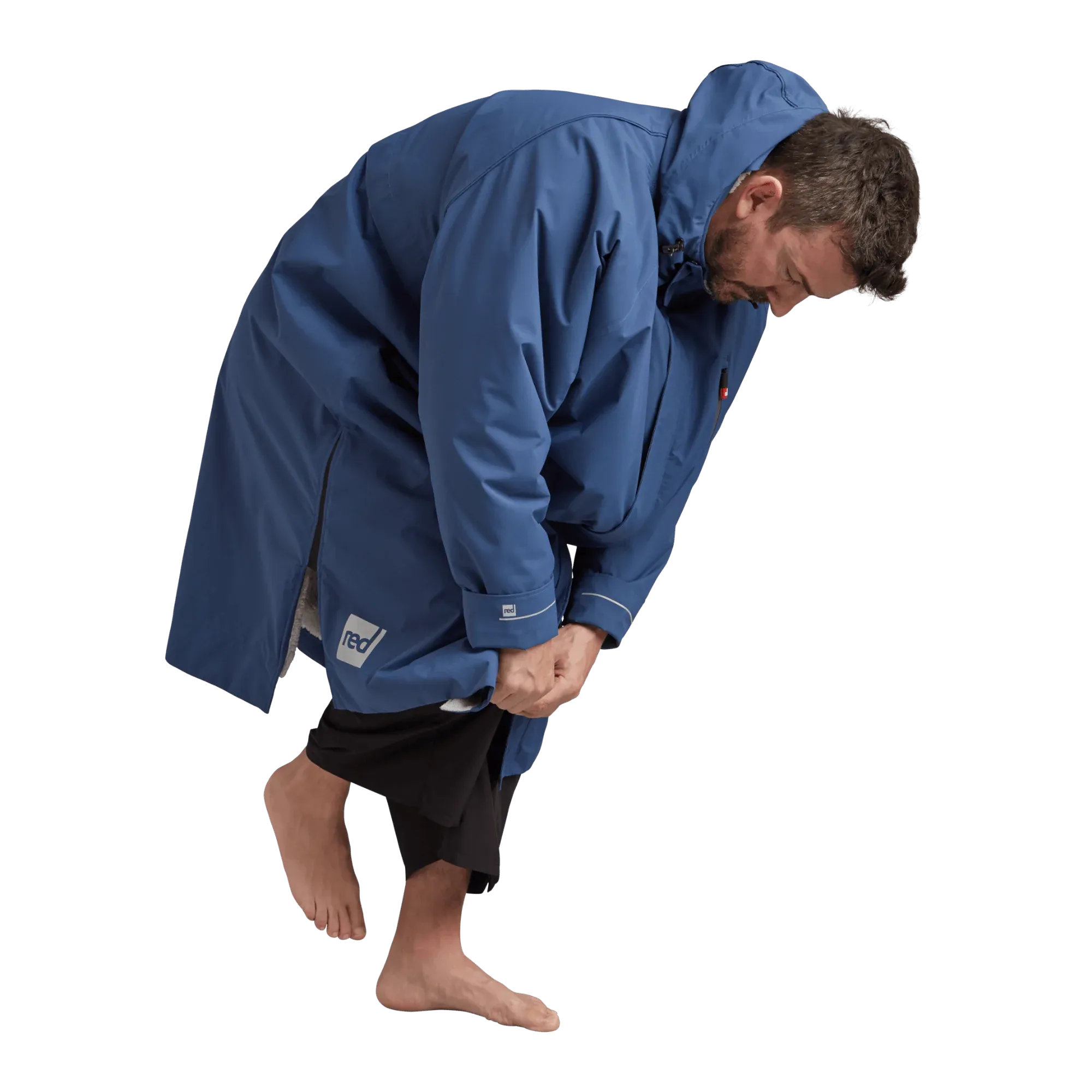 Long Sleeve Waterproof Dry Changing Robe Alter Evo - Admiral Blue