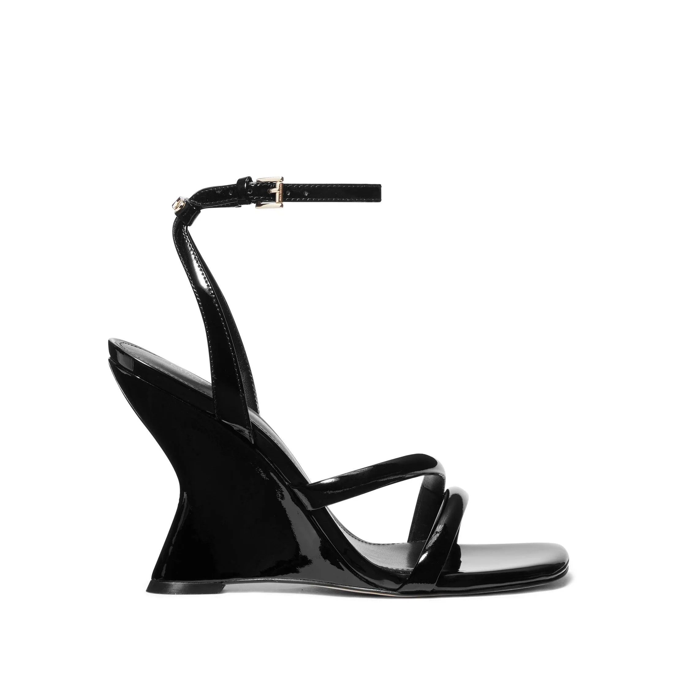 Nadina Leather Wedge Sandal