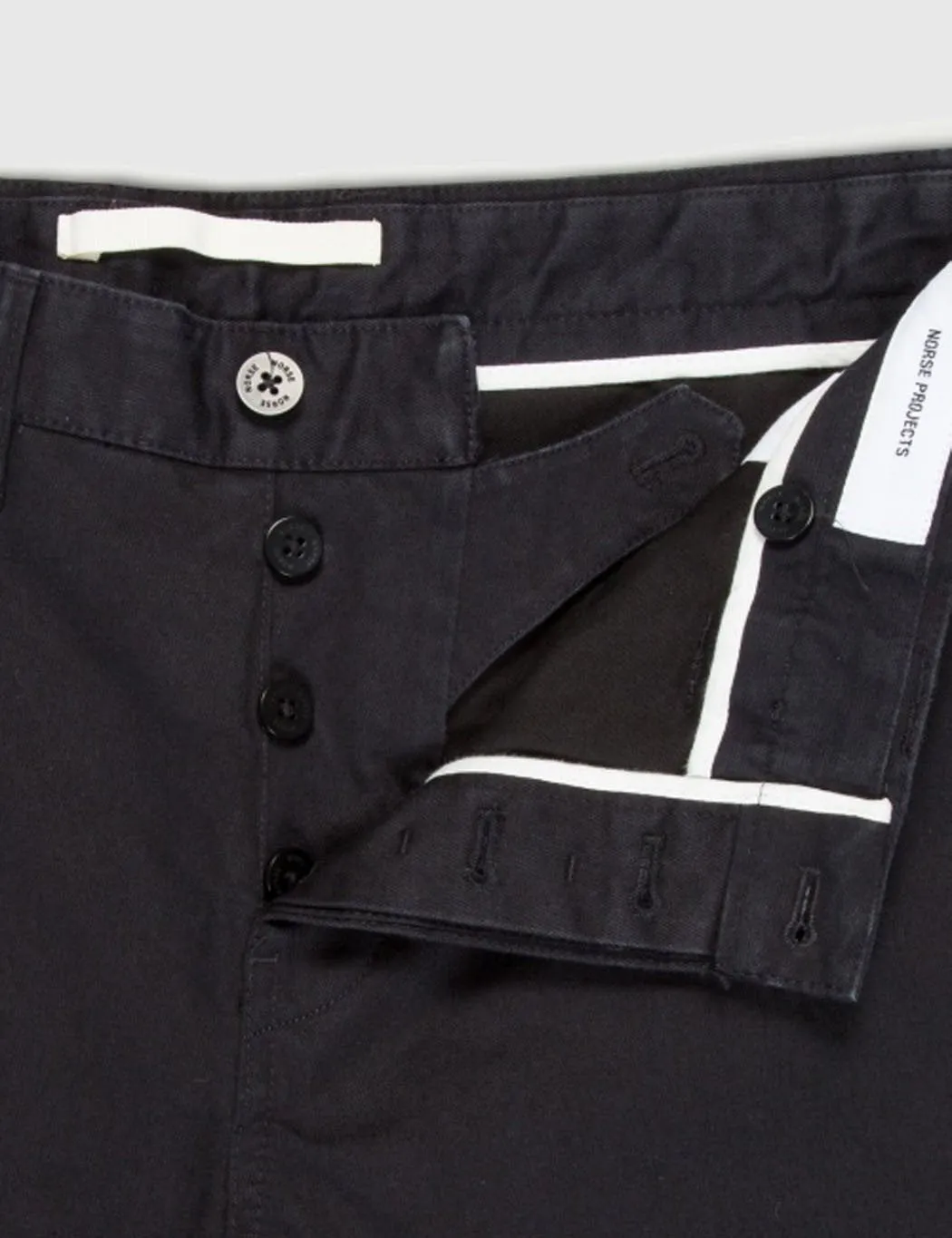 Norse Projects Aros Heavy Chino (Regular) - Black