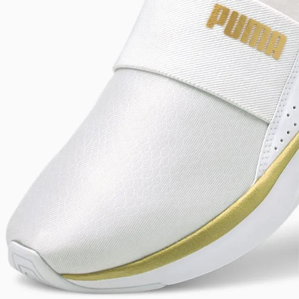 Puma Women Softride Sophia Shine Slip-On Walking Shoes