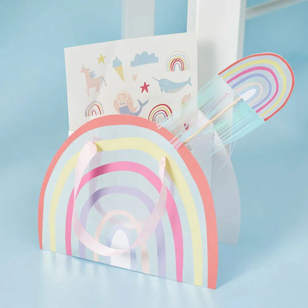 Rainbow Shaped Party Bags - Pack of 5