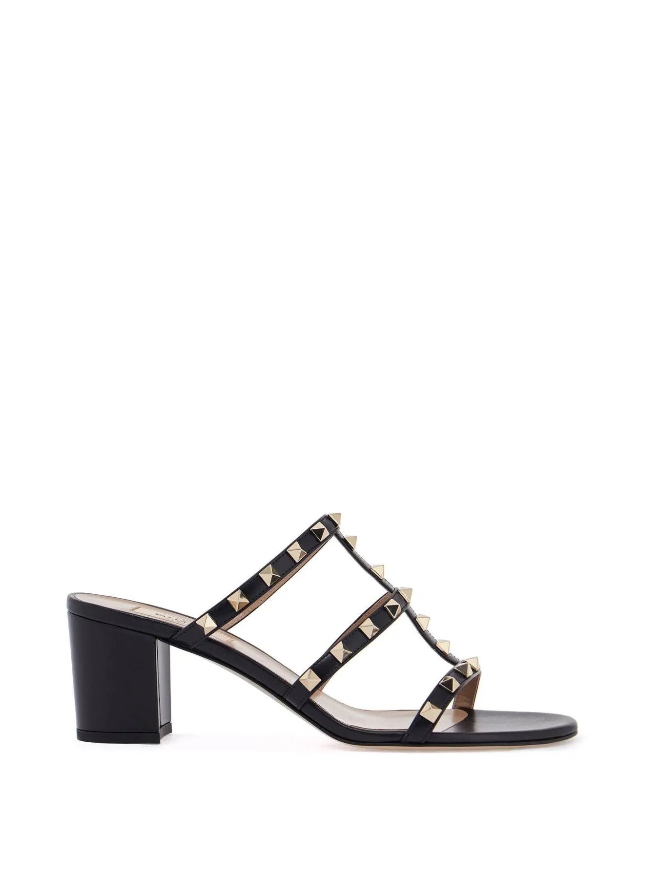 Rockstud Leather Mules