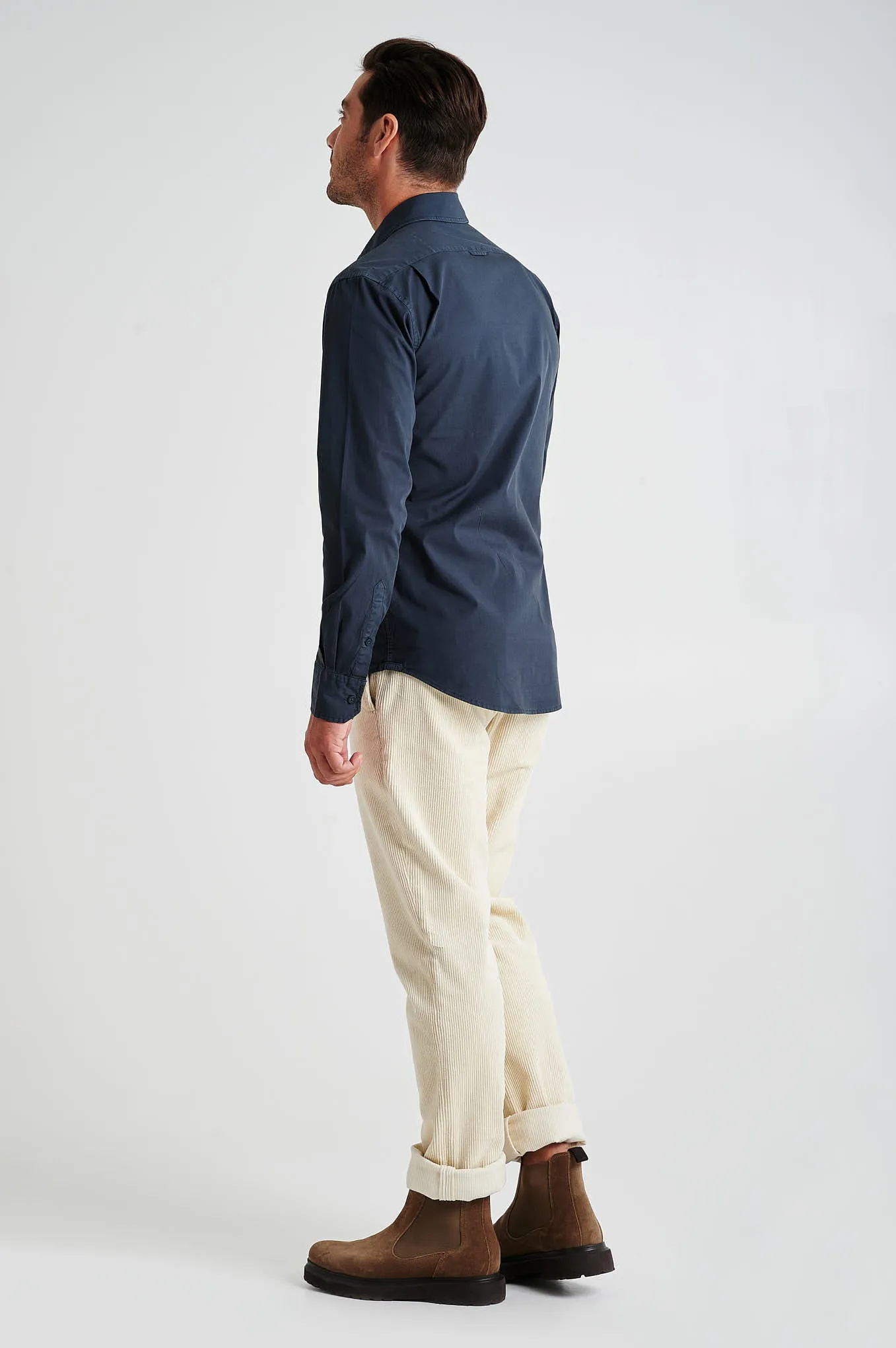 Slim fit corduroy chino