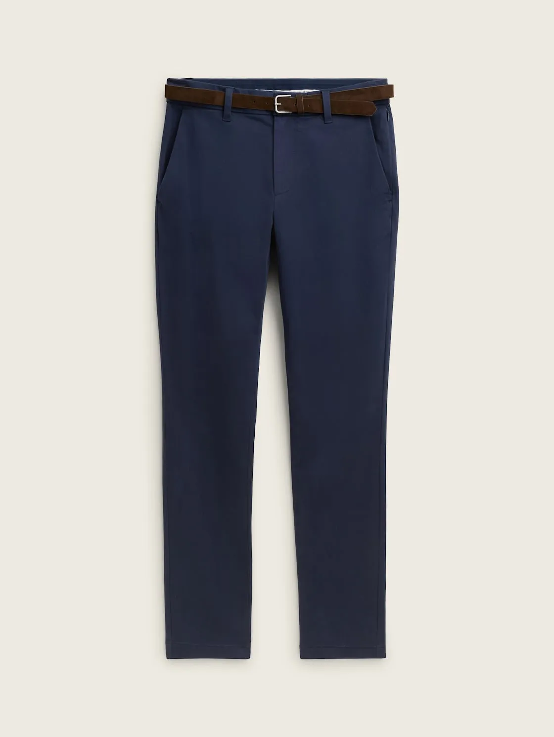 SLIM SOFT CHINO WITH BELT