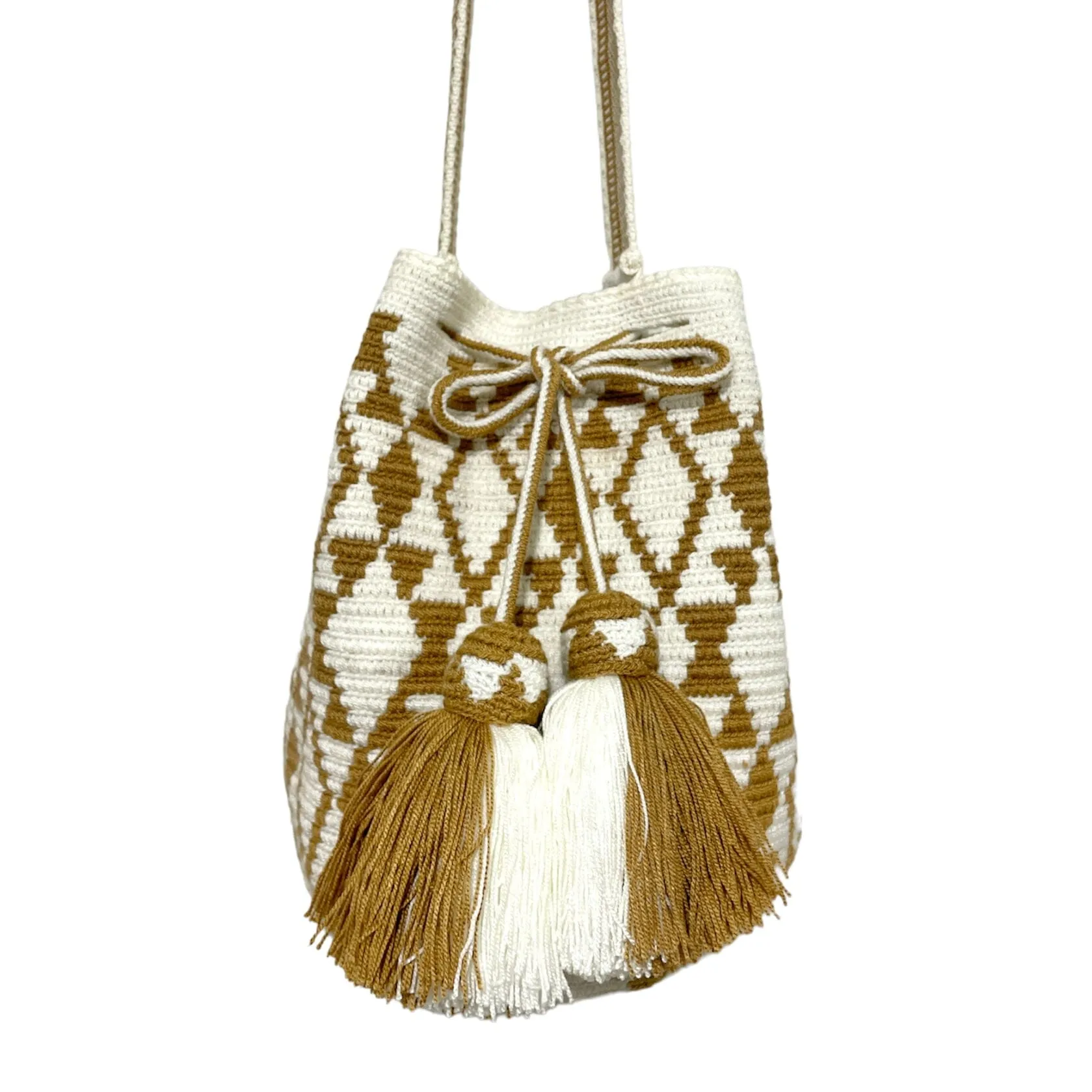 Taos Navajo Bags | Bohemian Crossbody Bag | Neutral Boho Purse