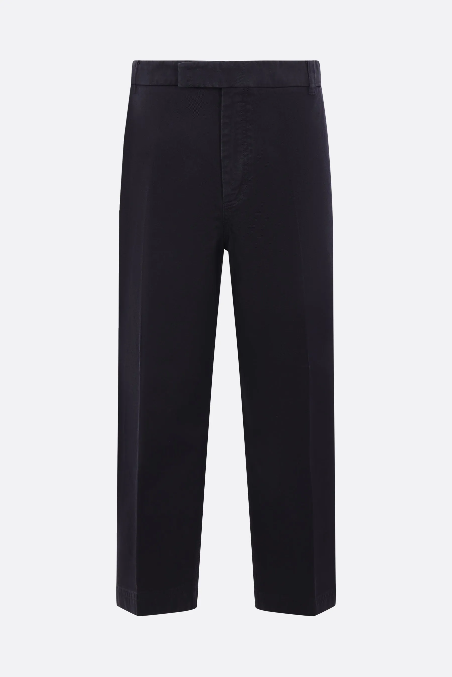 twill chino trousers