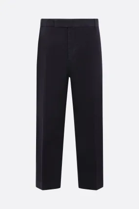 twill chino trousers