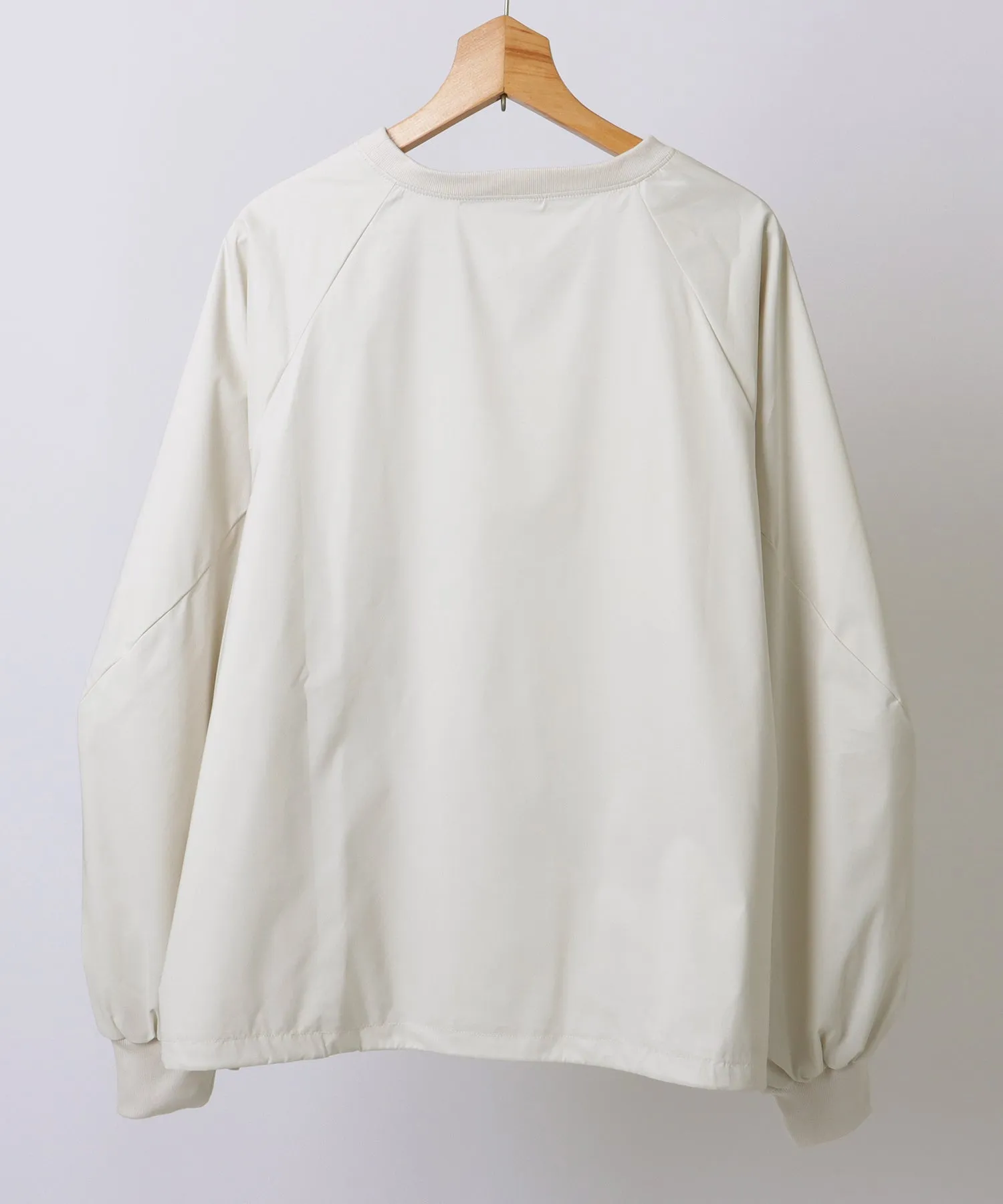 volume drawstring pullover