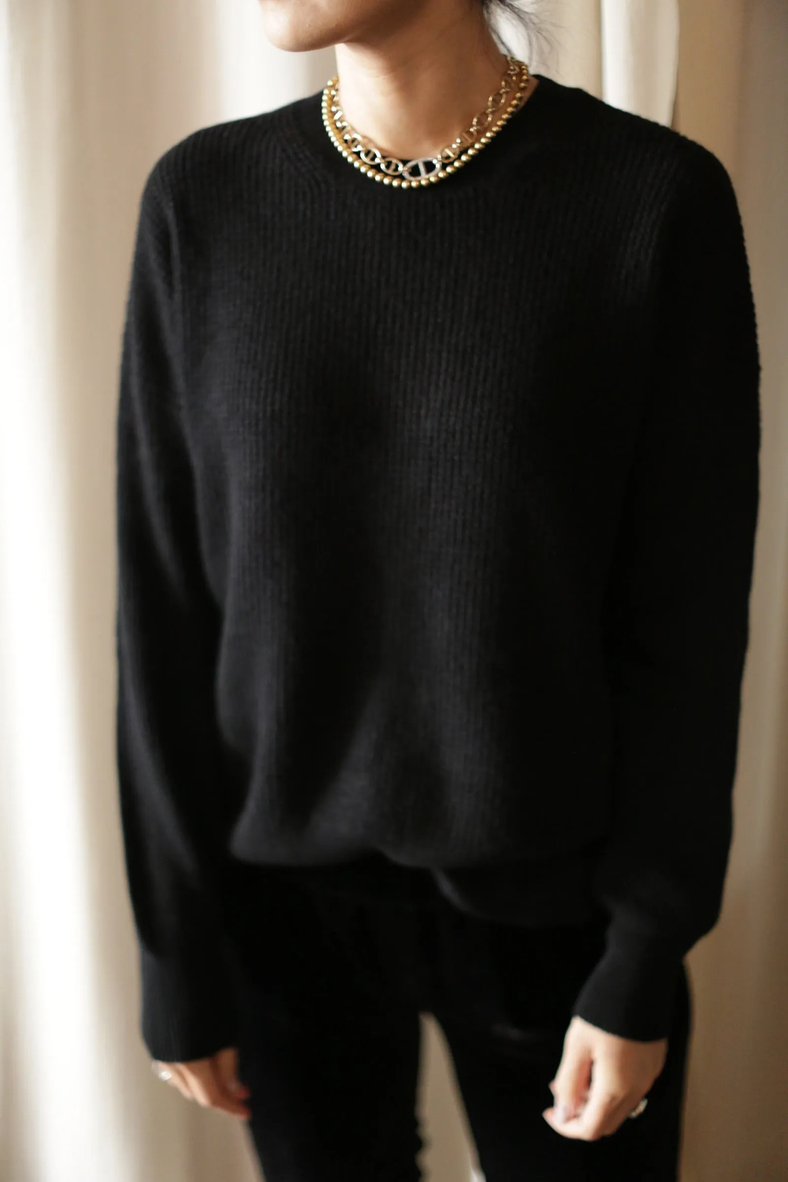 Waffle Knit Sweater