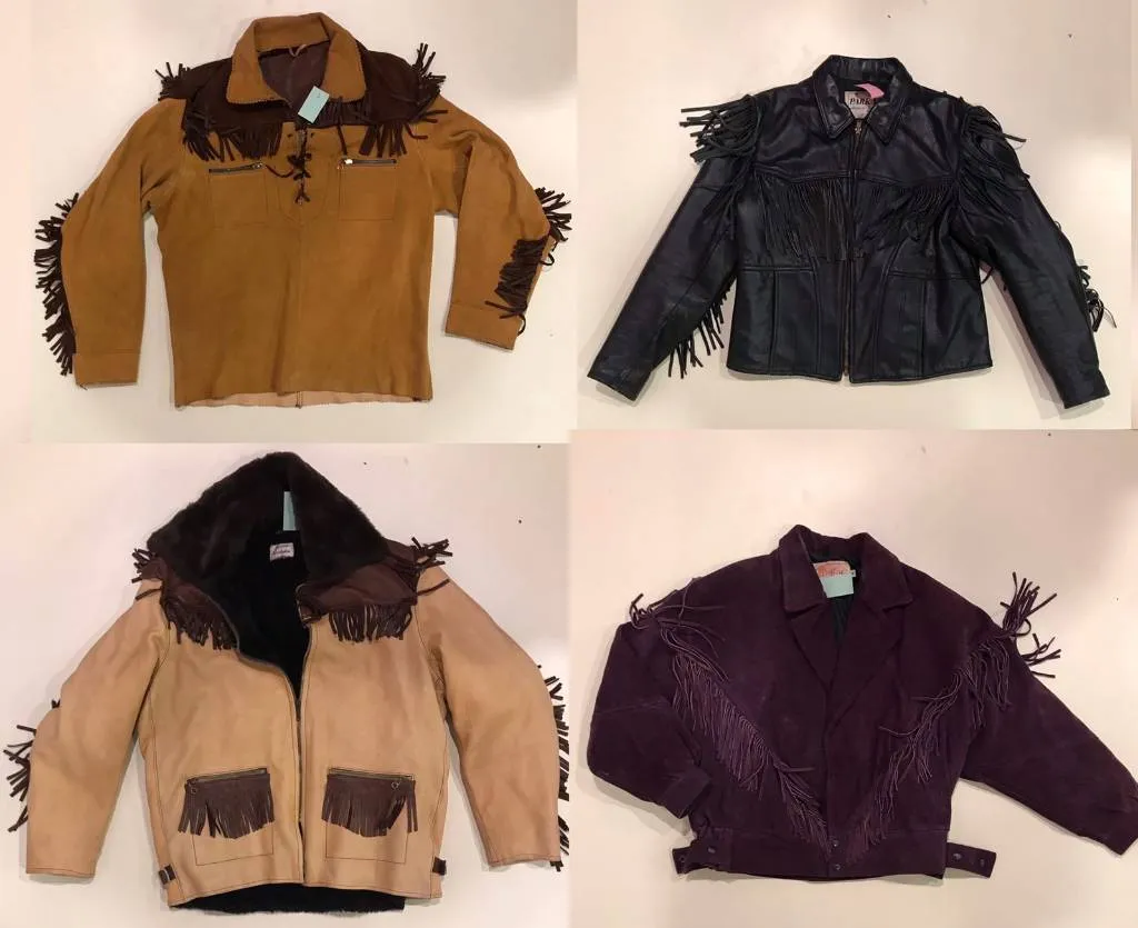 Y2k - Fringe - Jackets , 11 - pieces , (f-570)